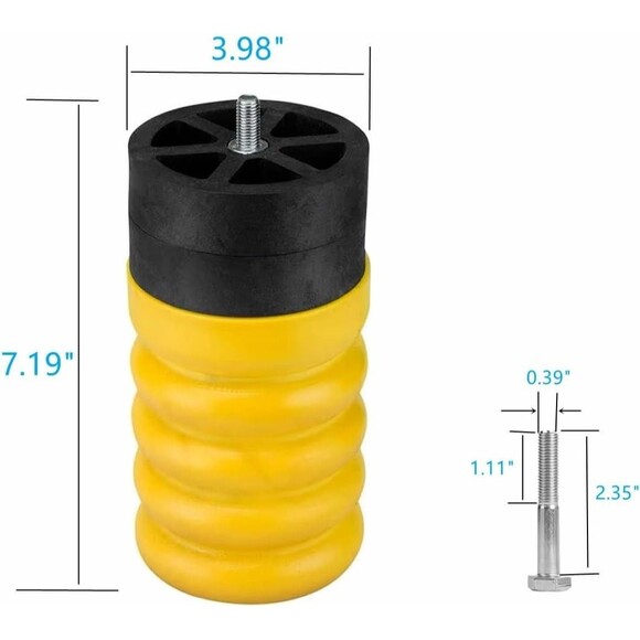 SSR-313-54 Suspension Air Helper Spring Kit Replacement for Ram ProMaster 1500/2 - Picture 2 of 10